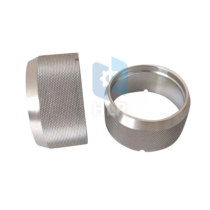 CNC Turnning Aluminum Knurling Sleeve